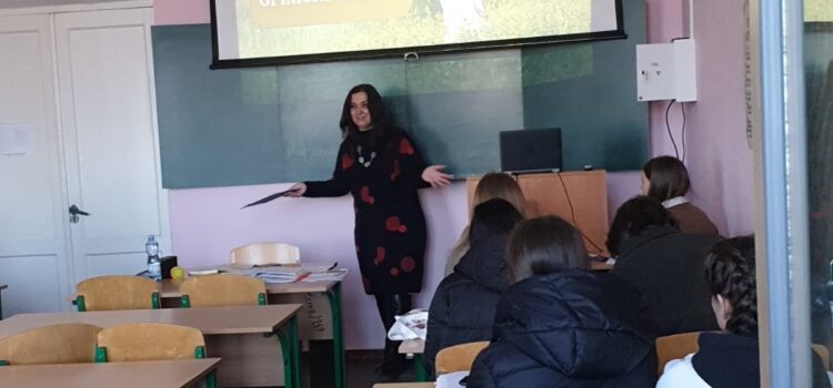 Показове заняття на кафедрі іноземних мов Показове заняття на кафедрі іноземних мов